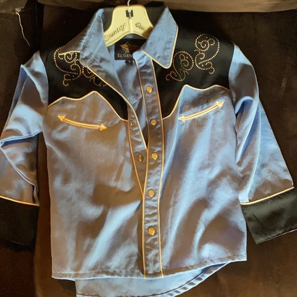 Cowboy shirt boys or girls - Picture 2 of 3